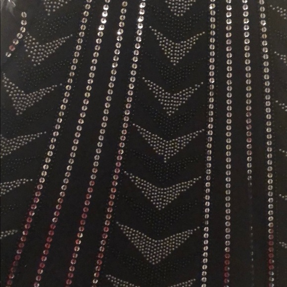 Express Black beaded & sequence tank top - Picture 2 of 3